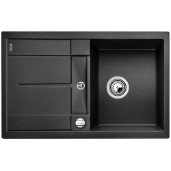 BLANCO METRA 45 S Silgranit antracyt odwracalny, korek auto.