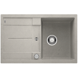 BLANCO METRA 45 S Silgranit PuraDur Beton odwracalny, korek auto.