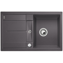 BLANCO METRA 45 S Silgranit szarość skały odwracalny, korek auto.