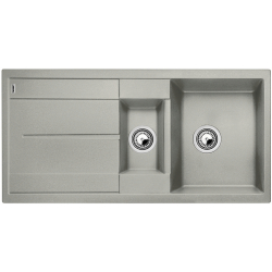 BLANCO METRA 6 S Silgranit PuraDur Perłowoszary odwracalny