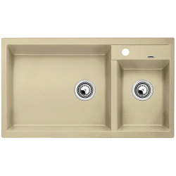 BLANCO METRA 9 Silgranit PuraDur Szampan lewa