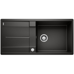 BLANCO METRA XL 6 S-F Silgranit czarny odwracalny, korek auto.