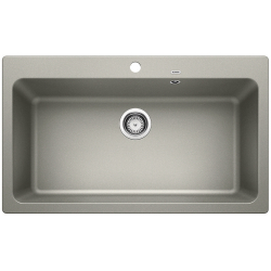 BLANCO NAYA XL 9 Silgranit PuraDur Perłowoszary