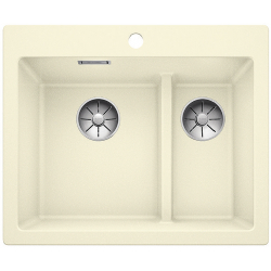 BLANCO PLEON 6 Split Silgranit PuraDur Jaśmin lewa, InFino