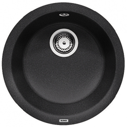 BLANCO RONDO Silgranit PuraDur Antracyt