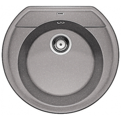 BLANCO RONDOVAL 45 Silgranit PuraDur Alumetalik