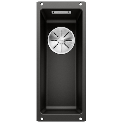 BLANCO SUBLINE 160-U Silgranit czarny, InFino