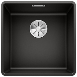 BLANCO SUBLINE 400-F Silgranit czarny, InFino