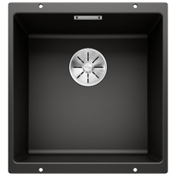 BLANCO SUBLINE 400-U Silgranit czarny, InFino