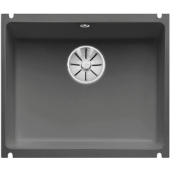 BLANCO SUBLINE 500-U Ceramika PuraPlus bazaltowy, InFino