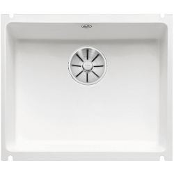 BLANCO SUBLINE 500-U Ceramika PuraPlus biały połysk, InFino