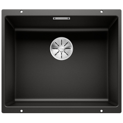 BLANCO SUBLINE 500-U Silgranit czarny InFino