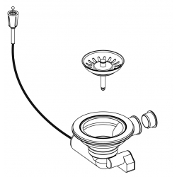 BLANCO Zestaw korka automatycznego v.2