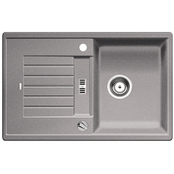 BLANCO ZIA 45 S Silgranit alumetalik odwracalny, korek auto.