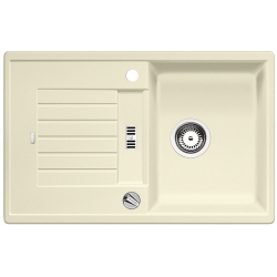 BLANCO ZIA 45 S Silgranit PuraDur Jaśmin odwracalny, korek auto.