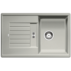 BLANCO ZIA 45 S Silgranit PuraDur Perłowoszary odwracalny