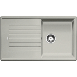 BLANCO ZIA 5 S Silgranit PuraDur Perłowoszary odwracalny