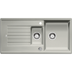 BLANCO ZIA 6 S Silgranit PuraDur Perłowoszary odwracalny, korek auto.