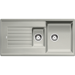 BLANCO ZIA 6 S Silgranit PuraDur Perłowoszary odwracalny