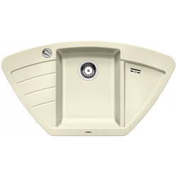 BLANCO ZIA 9 E Silgranit PuraDur Jaśmin narożny, korek auto.