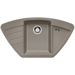 BLANCO ZIA 9 E Silgranit PuraDur Tartufo narożny