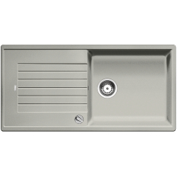 BLANCO ZIA XL 6 S Silgranit PuraDur Perłowoszary odwracalny, korek auto.