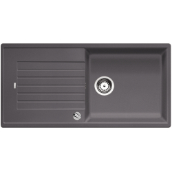 BLANCO ZIA XL 6 S Silgranit PuraDur Szarość skały odwracalny, korek auto.