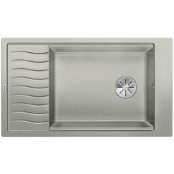BLANCO ELON XL 8 S Silgranit PuraDur Perłowoszary odwracalny, InFino, kratka ociekowa