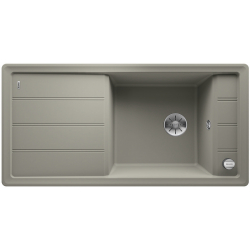 BLANCO FARON XL 6 S Silgranit PuraDur Perłowoszary odwracalny, korek auto., InFino