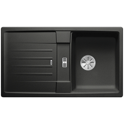 BLANCO LEXA 45 S Silgranit PuraDur Antracyt odwracalny, InFino