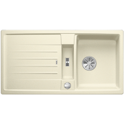 BLANCO LEXA 5 S Silgranit PuraDur Jaśmin odwracalny, korek auto., InFino