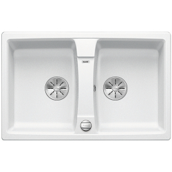 BLANCO LEXA 8 Silgranit biały odwracalny, korek auto., InFino