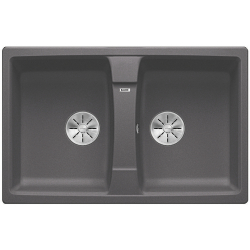 BLANCO LEXA 8 Silgranit szarość skały odwracalny, InFino