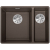 BLANCO SUBLINE 340/160-F Silgranit kawowy lewa, InFino