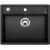 BLANCO DALAGO 6-F Silgranit antracyt, korek auto.