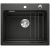 BLANCO ETAGON 6 Ceramika PuraPlus czarny, korek auto., InFino, szyny