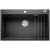 BLANCO ETAGON 8 Silgranit czarny, korek auto., InFino, szyny