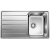 BLANCO LEMIS 45 S-IF stal szczotkowana, odwracalny
