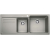 BLANCO NAYA 8 S Silgranit PuraDur Perłowoszary prawy