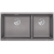 BLANCO SUBLINE 480/320-U Silgranit alumetalik lewa, InFino