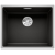 BLANCO SUBLINE 500-IF SteelFrame Silgranit czarny, korek auto., InFino