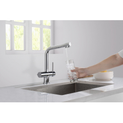 Crystal - chrom bateria 4 drożna