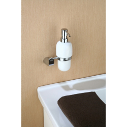 Dozownik mydła z uchwytem ściennym   EMIRA EMI-85072