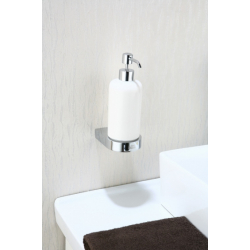 Dozownik mydła z uchwytem ściennym   LIWO LIW-56072