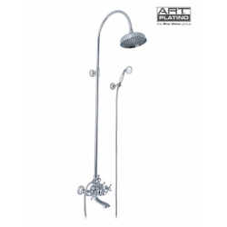 Zestaw wannowo-prysznicowy natynkowy   NIKOLAS NIK-ZWPN.500C