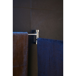 Wieszak na ręczniki dwuramienny  DOREO DOR-97025