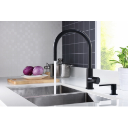 Pori - inox czarny mat