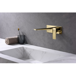 Bateria umywalkowa podtynkowa  MONACO MON-BPU.110 kolor ZŁOTY