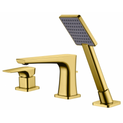 Bateria wannowa  3-otworowa  MONACO MON-BWW.080 kolor ZŁOTY