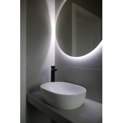 Bateria umywalkowa wysoka  TORONTO TOR-BUW.050 CZARNY MAT